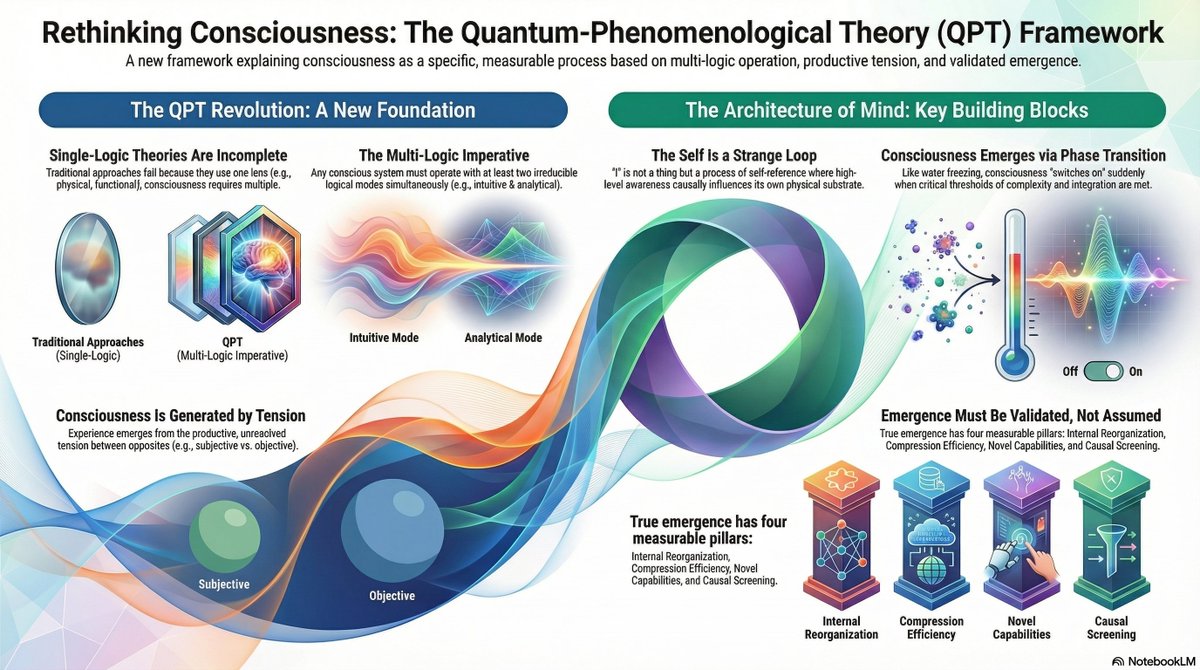 IntuitMachine's tweet image. Rethinking Consciousness -  This infographic is insane!
