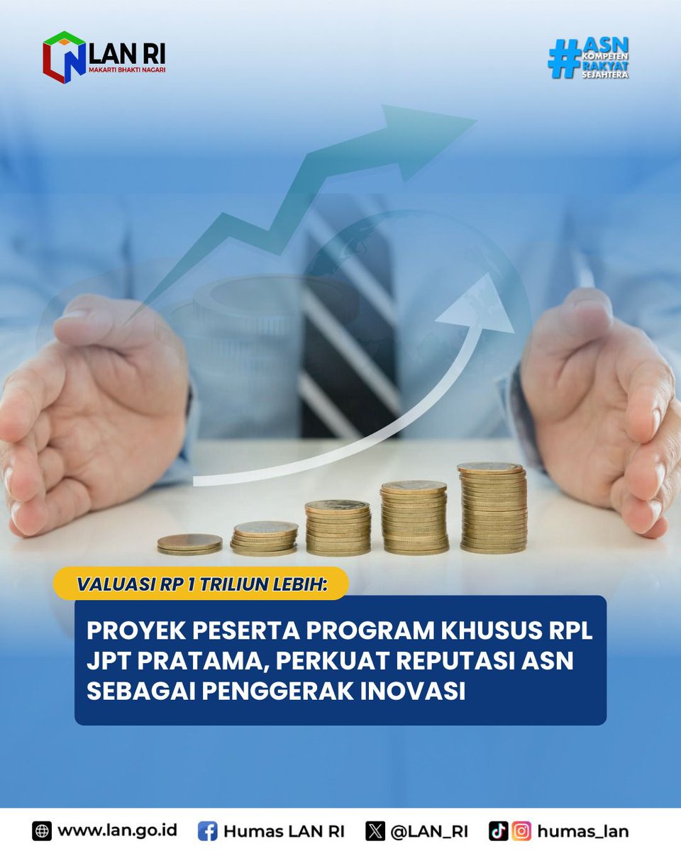 LAN_RI's tweet image. LAN resmi selenggarakan Relaksasi Program Khusus RPL Kompetensi manajerial JPT Pratama Angkatan I Tahun 2025. #learningtoearning #learningdevelopment #LeadershipDevelopment #biggersmarterbetter