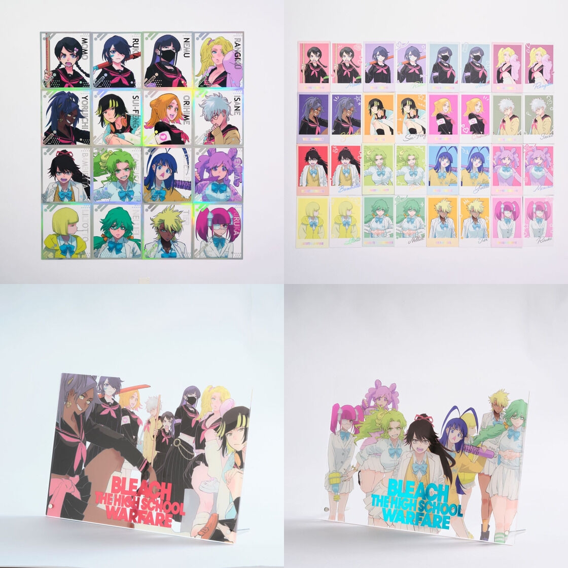 クリアミニ色紙コレクション 護廷高校＆白砂女子 8点セット クリアミニ色紙コレクション 〜護廷高校＆白砂女子Ver 〜 8点セット