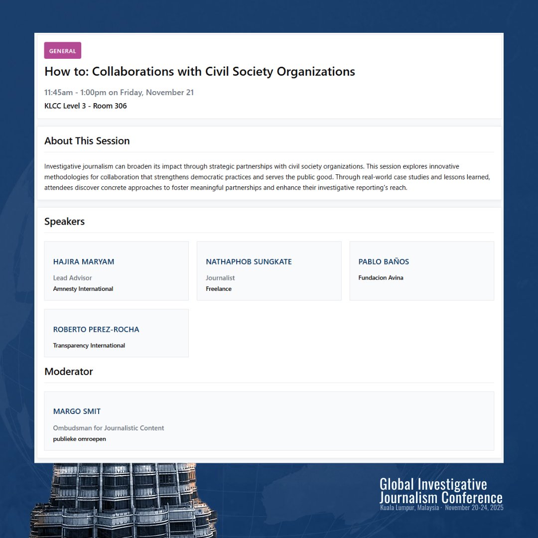 International Anti-Corruption Conference tweet media