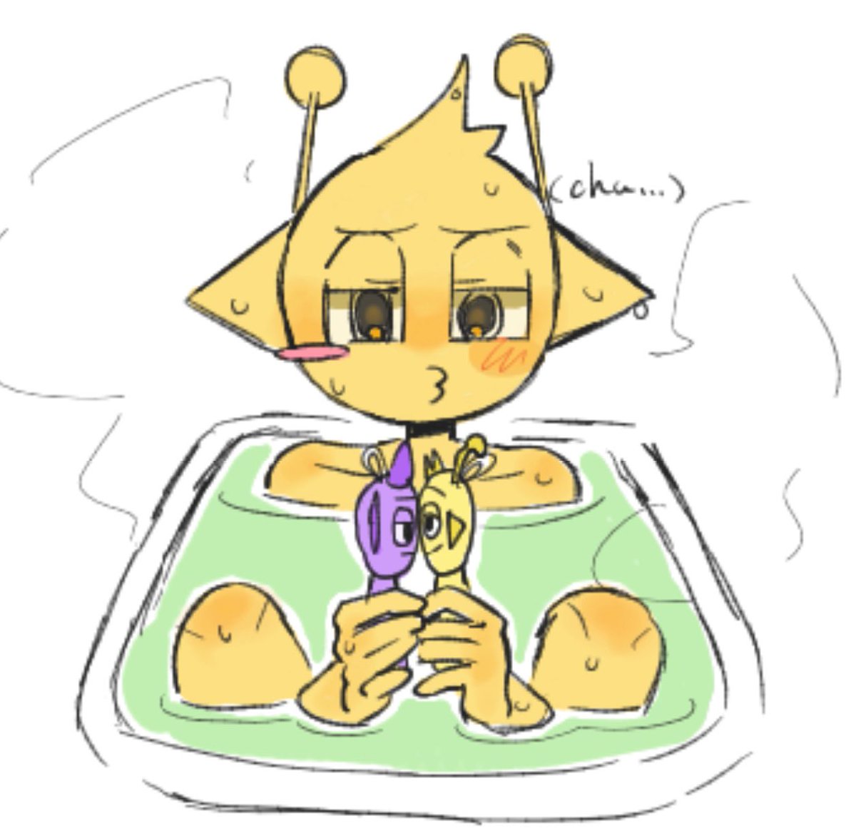 ◇金色の窓辺◇手描きイラスト Post by 深谷トム on X: ﾀﾞﾌﾟｻｲ