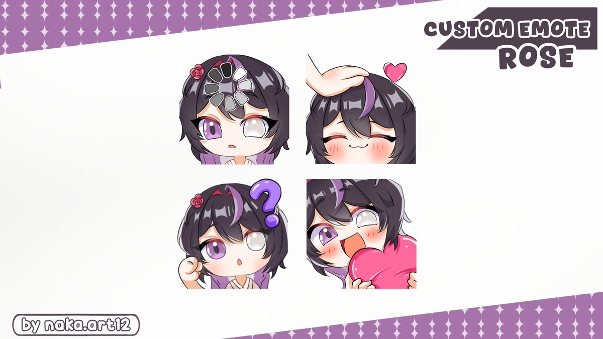 naka_12art's tweet image. Cute emotes are waiting for you!
。･:*:･(✿◕3◕)❤

Hii, I&apos;m opening emote commissions on vgen with this cute style ^^
The price is heavily discounted! Hurry and check out my vgen!
vgen.co/Naka_art12 

#commision #vgen