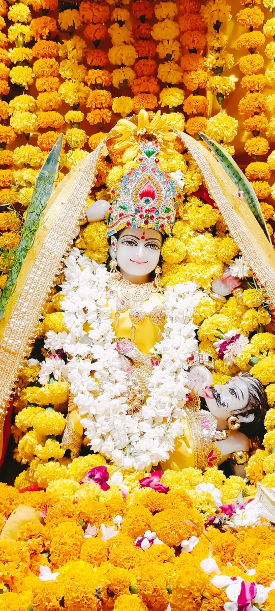 माँ बगलामुखी पीतांबरा
जो भक्तों की रक्षा करती हैं,
शत्रुओं के बुरे विचारों को शांत करती हैं
और जीवन की हर बाधा को मिटा देती हैं।
सदा हम पर कृपा बनी रहे।।

जय मां बगलामुखी 💛