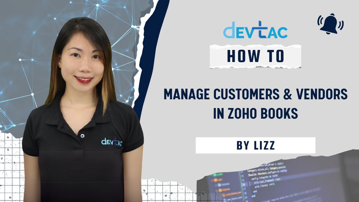 devtaccrminc's tweet image. 📘 Simplify customer and vendor management with Zoho Books! Learn to manage contacts, send statements, and track payments—all in one powerful platform.

Watch the full tutorial: zurl.co/8iprd

#ZohoBooks #AccountingSoftware #BusinessSolutionsPhilippines #CloudAccounting