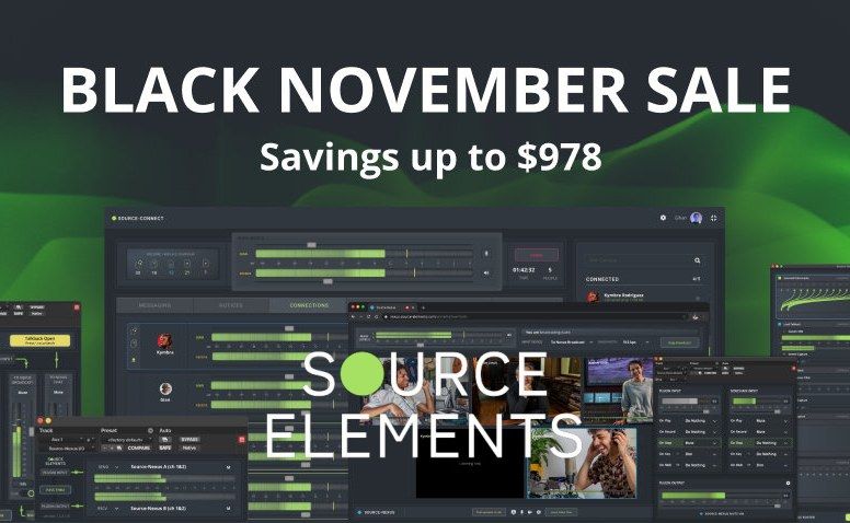 PluginDealsFeed's tweet image. Source Elements Black November Sale: Up to 50% off on Source Connect and Source-Nexus Suite, including upgrades and subscriptions. Ends December 1st.

🔗 source-elements.com