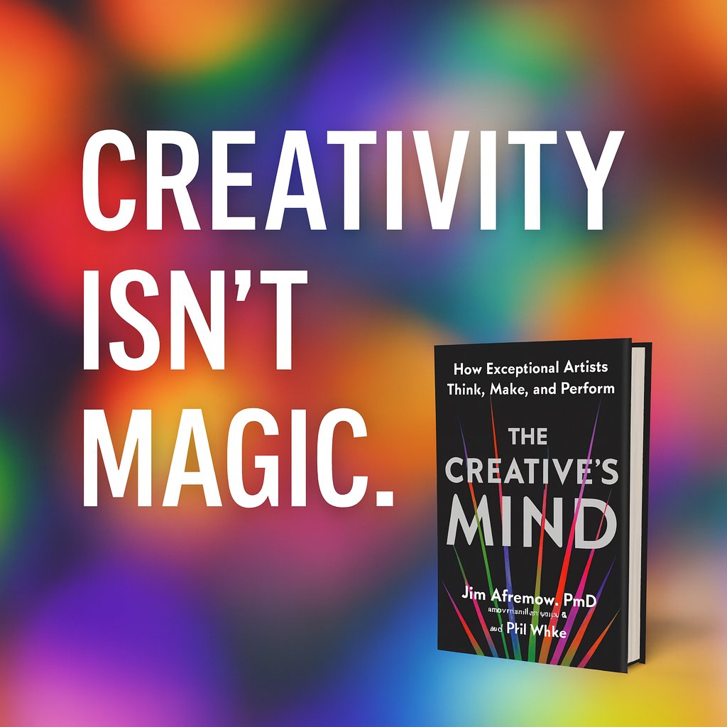 goldmedalmind's tweet image. Creativity isn't magic. It's a mindset: bold imagination, brave beginnings, and growth through risk.

#TheCreativesMind 💪 #OutNow