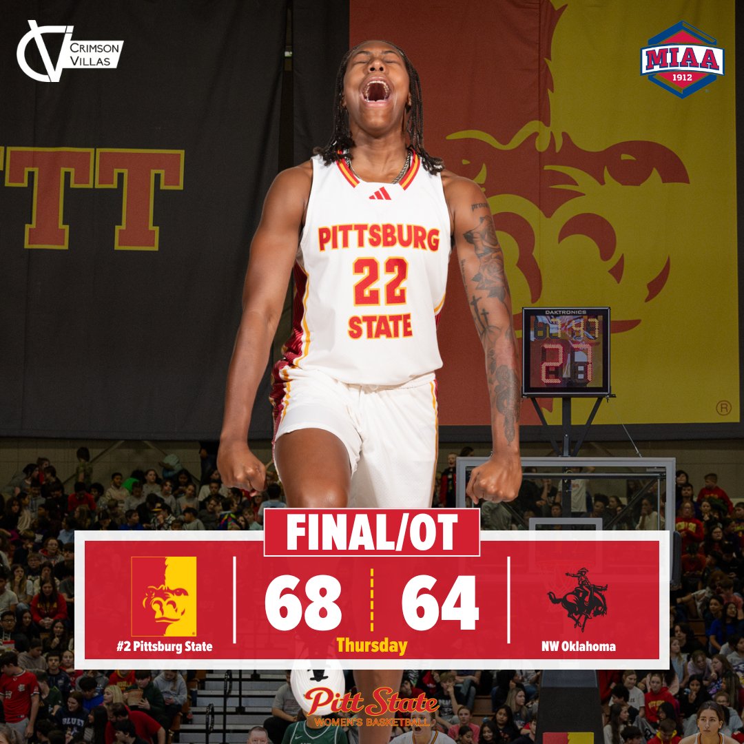 Pitt State Athletics 🦍 tweet media