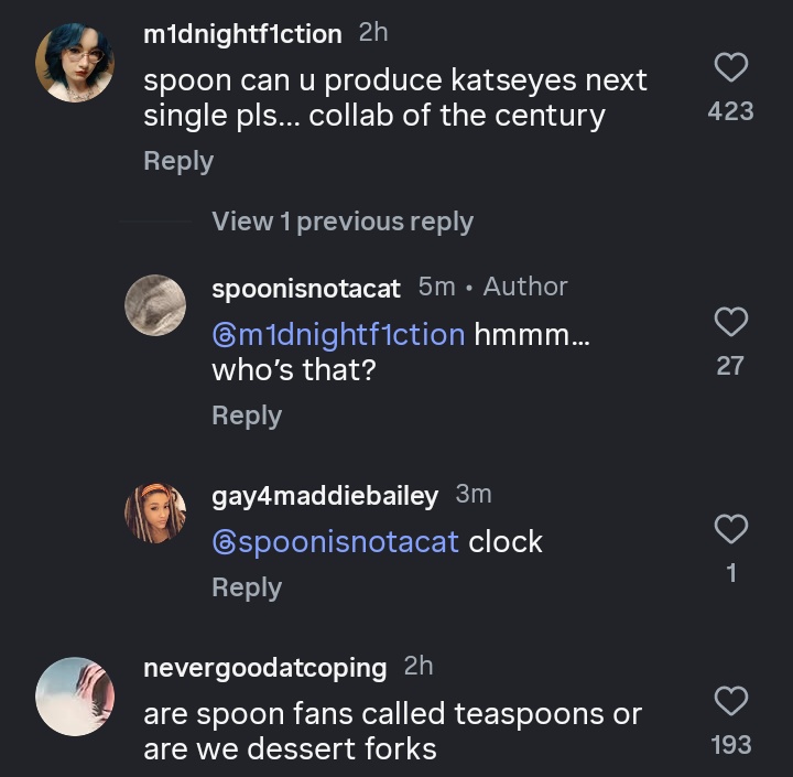 Manon_Team's tweet image. THE SHADE😭😭😭