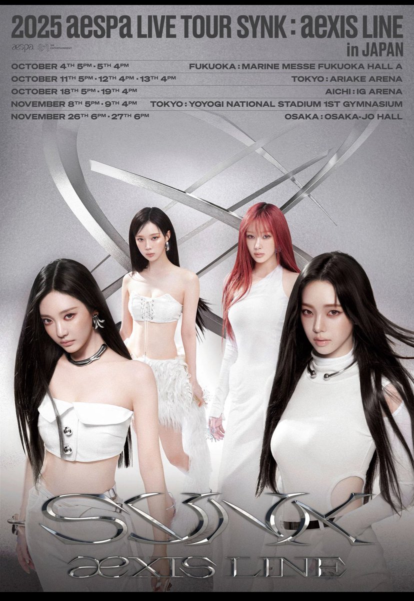 sudesh_aaa's tweet image. 東京のポップカルチャーが本気で動き出してる。
aespaの東京ドーム公演発表で一気にSNSがざわついた。
K-POPの勢い × 東京のエンタメの強さ、今年いちばんの化学反応になりそう。
“次のトレンドはここから始まる”って空気、もう来てる。