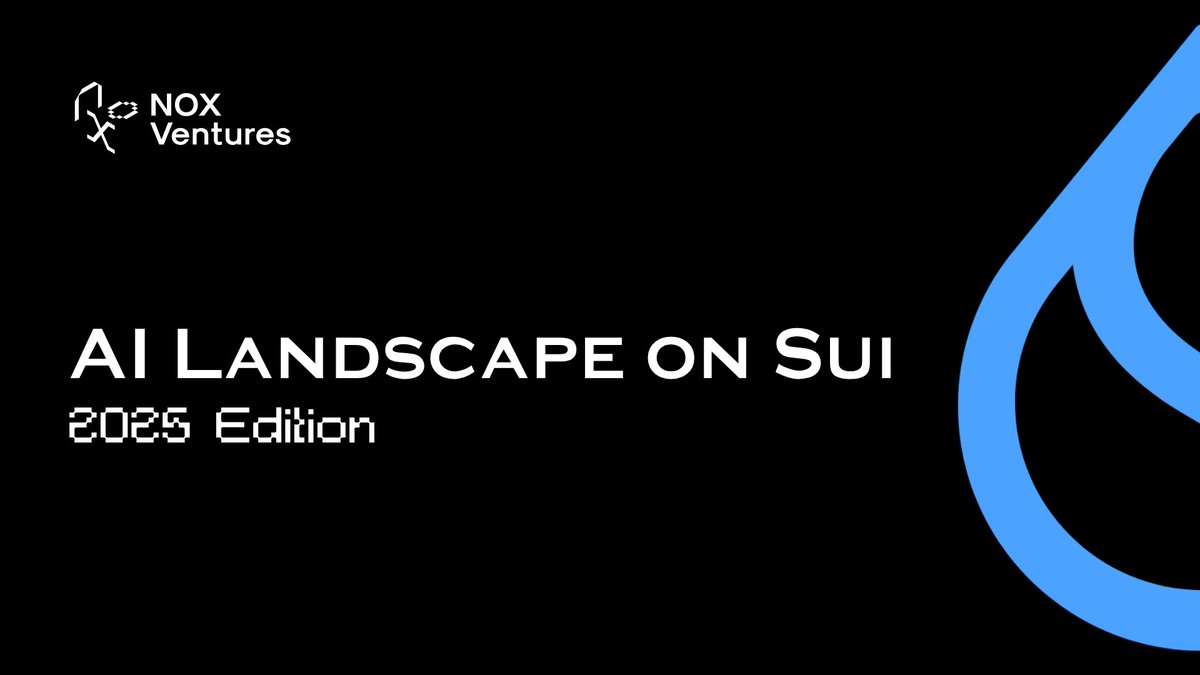 Sui has become the most important chain for decentralized AI in 2025.

- $2B TVL (top 8)
- $12B avg monthly DEX volume
- Object model + parallel execution + <a href="/WalrusProtocol/">Walrus 🦭/acc</a> = the real coordination layer for autonomous agents on <a href="/SuiNetwork/">Sui</a>

TL;DR Thread 🧵
