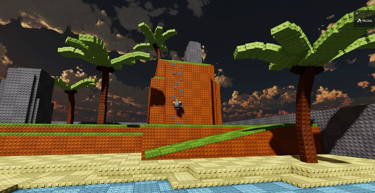 NojuDevLogs's tweet image. Beach Map I&apos;ve been working on #ROBLOX #RobloxDev #robloxstuds #commisionsopen