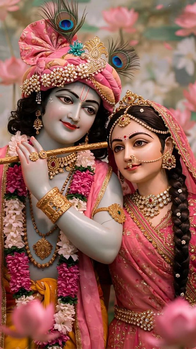 Soma_dhar25's tweet image. राधा त्याग की राह चली तो, हर पथ फूल 
               बिछा गए कृष्ण,
राधा ने प्रेम की आन रखी तो, प्रेम का मान 
                बढ़ा गए कृष्ण।

🙏💐जय श्री राधे कृष्ण श्री राधे राधे 💐🙏