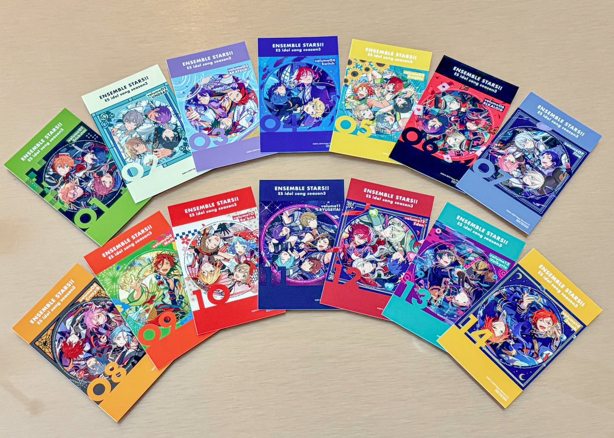 【フェア情報】 

本日より「あんさんぶるスターズ！！」CD発売10周年！！アニメイト旧譜キャンペーン開催します🎉

期間中、対象商品を2,200円（税込）ご購入ごとに【ミニフォト】と【シリアル付き応募用紙】を１枚お渡しいたします🎁

詳細は画像をご確認ください🔽