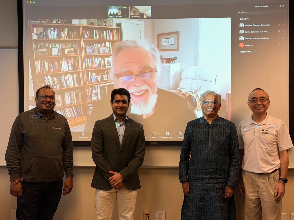 ★Dr.! Siddhant Bhambri, @sbhambr1, 33º PhD Yochanite🥳

 Comitê: @liuhuan @DBertsekas @keviv9

 @SCAI_ASU