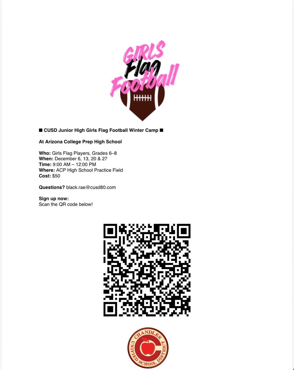 Perry Girls Flag Football tweet media