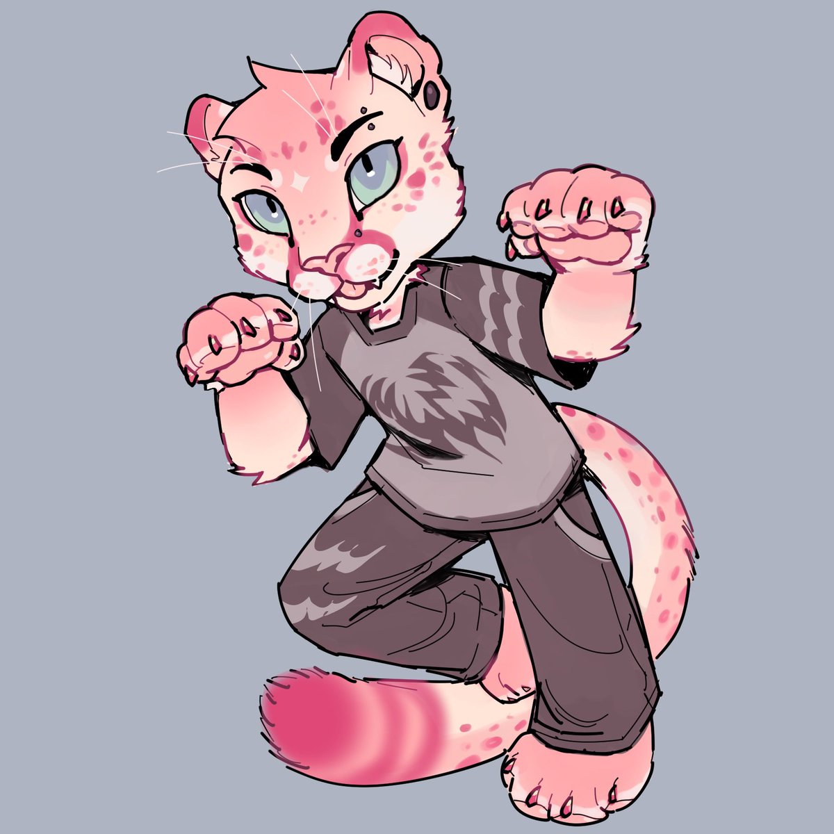 Cheetah chibi for cainpaws ! :-D
Drawn on CSP