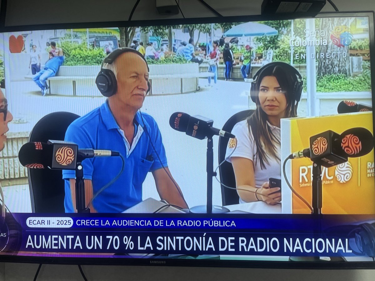 Feliz por los resultados del ECAR que posicionan a <a href="/RadNalCo/">Radio Nacional CO</a> entre las cinco emisoras habladas más escuchadas del país, cifras y hechos. LA RADIO DE LA GENTE !!!