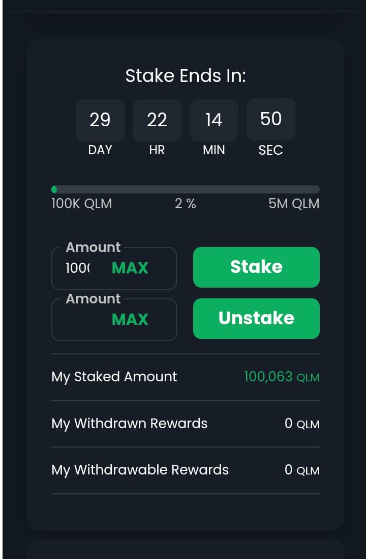 gempad.app/staking/0x84D3…

Enjoy Our Stake Gempad!!!

#Web3Community #utilitytoken <a href="/TheGemPad/">𝗚𝗲𝗺𝗣𝗮𝗱</a> <a href="/GemPadAlerts/">GemPad Presale Alerts</a> $QLM