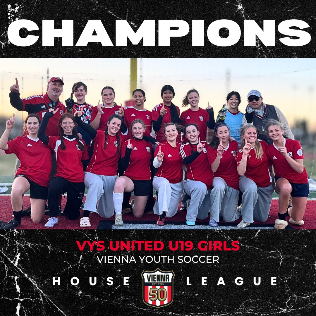 ViennaSoccer's tweet photo. CHAMPIONS: U19G VYS United Allstars!!

What an exceptional group of young women and a dominating performance in the Herndon AllStar Cup!

Beyond the trophy, you've built lasting friendships, lifted each other up, and played with incredible heart. So proud! 👏⚽ https://t.co/kTIeSQMQG7