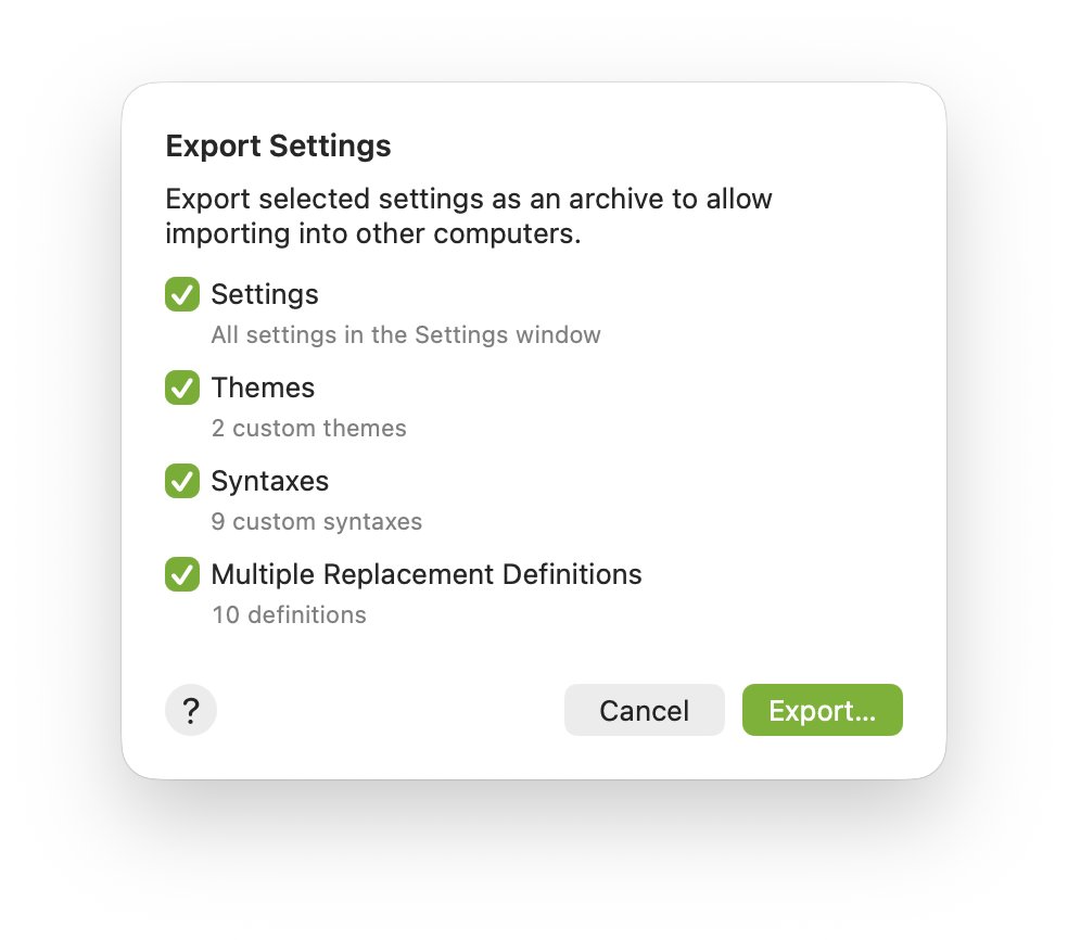 CotEditor tweet media