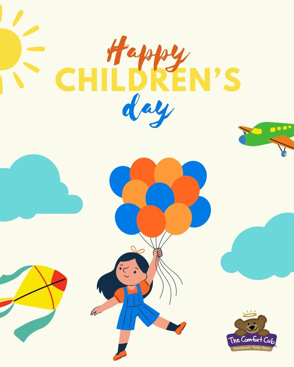 Today is Universal Children's Day, and we are thinking of all our children--those here with us and those we are missing 💜

#thecomfortcub #universalchildrensday #children #lossparent #hug #teddybear #comfort