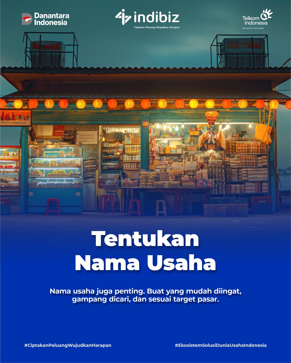 Indibiz_jtdiy's tweet image. Bingung memulai bisnis kuliner dari mana ? Coba awali dengan 3 langkah ini🥳😍

#Indibiz #Indibizjtd #InternetBisnis #TipsBisnis #peluangbisnis #CiptakanPeluangWujudkanHarapan
#EkosistemSolusiDuniaUsahalndonesia