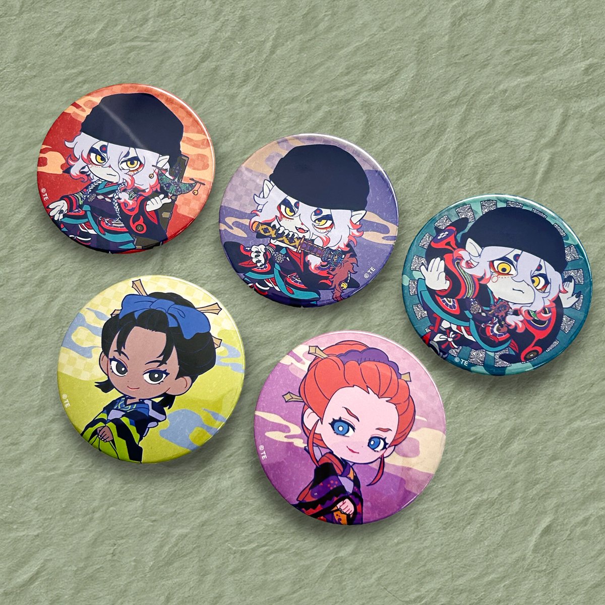 劇場版　モノノ怪　唐傘　缶バッジ　マスコット　デフォルメ　ミニキャラ　Webくじ 劇場版 モノノ怪 唐傘 缶バッジ マスコット デフォルメ ミニキャラ Web