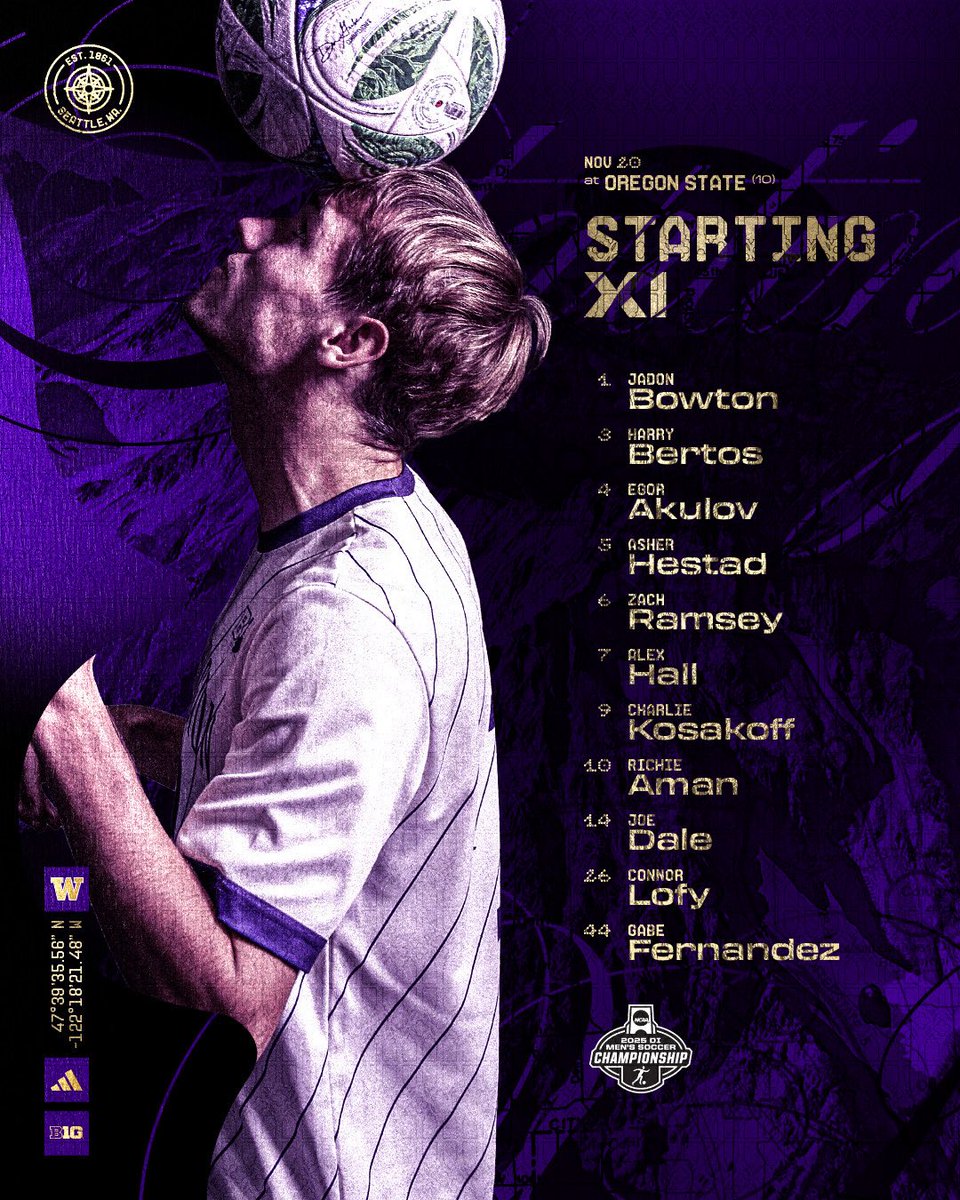 Washington Men's Soccer tweet media