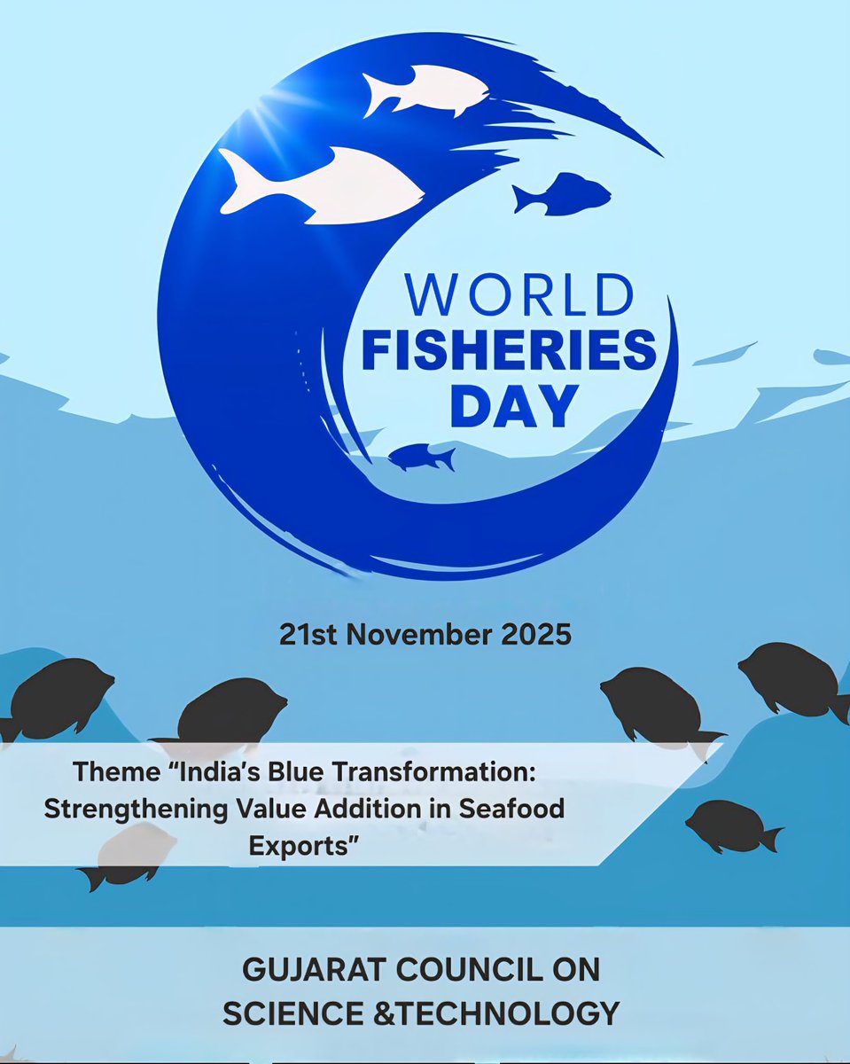 narottamsahoo's tweet image. #WorldFisheriesDay on 21st November is a tribute to the oceans’ silent heroes - the fishing communities whose hard work sustains livelihoods, nurtures age-old traditions, and contributes to the well-being of our blue planet.

This year’s theme, “India’s Blue Transformation:…