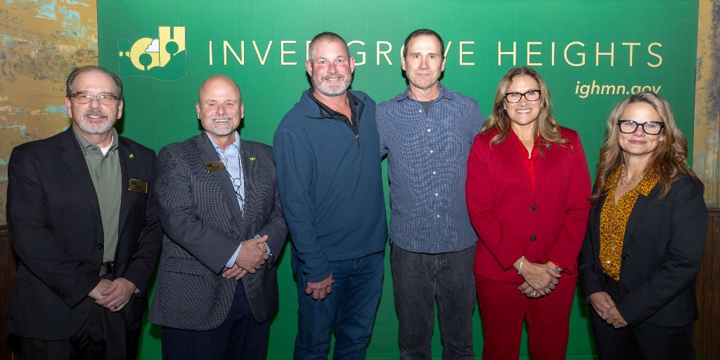 At the State of the City event Monday, IGH City Council presented Bridge Builder Awards to Park Maintenance Superintendent Brian Swoboda &amp; Street Maintenance Superintendent Barry Underdahl. Watch the awards presentation here, starting at the 24-min mark:
vimeo.com/1138669825