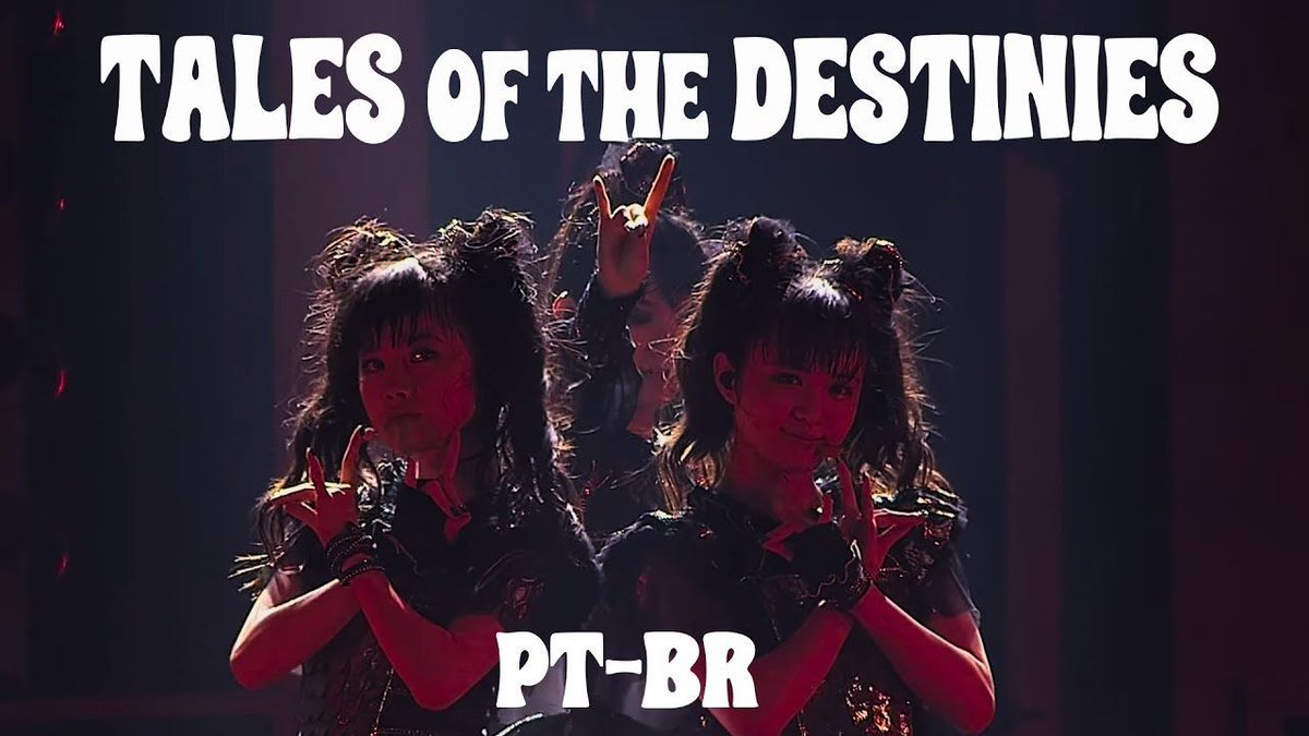 (pt-br) BABYMETAL - Tales of the Destinies LIVE (Tokyo Dome 2016) [FHD] buff.ly/fTEG51T #music  #MoviesTvTj (video) #MusicVideos #JPOP  #CodingMusic #Entertainment  #Japan #Asia #BABYMETAL