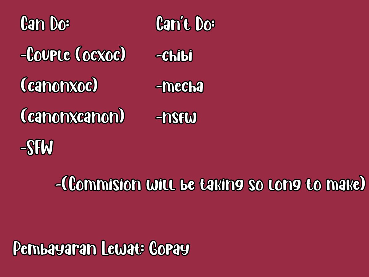 KarinAnisa10's tweet image. Commision Open (But Only In Indonesian) #commisionopen #Commision #commisionindonesia #HazbinHotel #HazbinHotelLilith