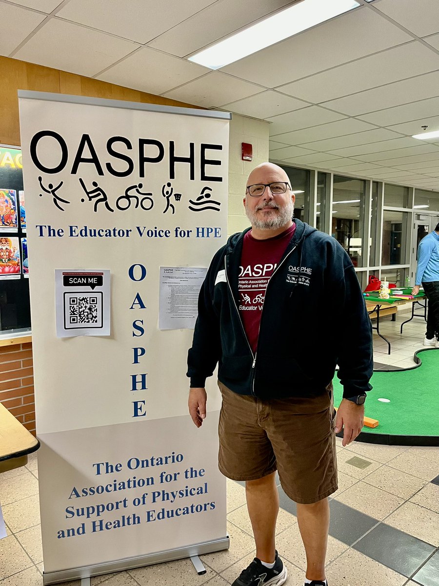 Repping <a href="/Supportphe/">OASPHE</a> Fun night connecting with friends/colleagues and meeting new people at the Healthy Active Living Peel 2025 Conference. Great sessions. Dinner. A t-shirt. Door prizes/loot bag. Every received a resources! Best value! <a href="/opheacanada/">Ophea</a> <a href="/CIRAOntario/">CIRA Ontario</a> <a href="/PHECanada/">PHE Canada | EPS Canada</a>