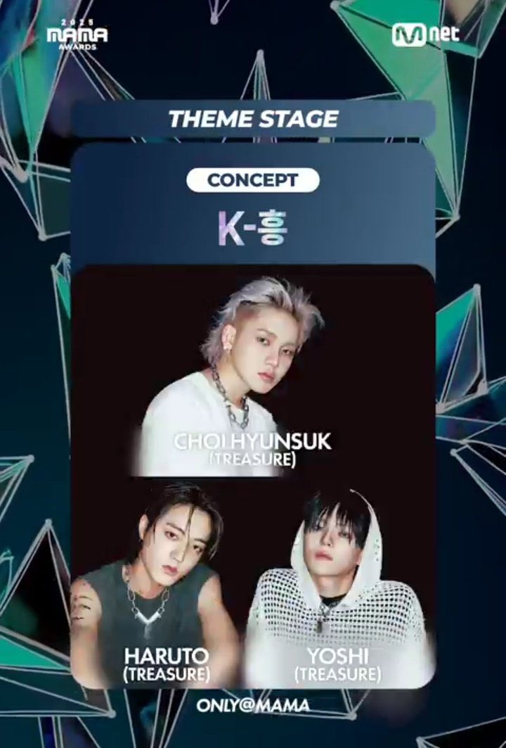 woonhakshots's tweet photo. MYUNG JAEHYUN AND WOONHAK WILL BE JOINING TREASURE HYUNSUK, HARUTO, YOSHI AND CORTIS MARTIN, SEONGHYEON FOR MAMA COLLAB
this is so so big for us and i only want to see postitive comments for all the boys!! lets support them and send our motivation!!
#BOYN #2025MAMAAWARDS https://t.co/oTpR7j2flW