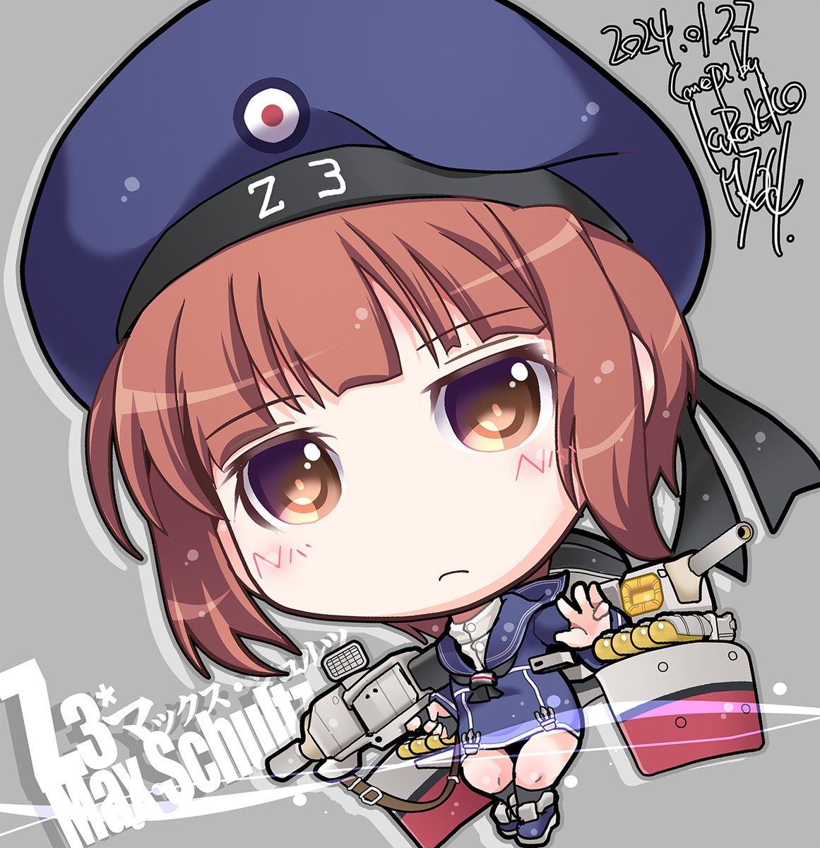 kuroneko_works's tweet photo. 【#KURONEKO艦これデフォルメ絵(再)】
Z3 マックス・シュルツ
Z3 Max Schultz
#艦これ #Z3 #マックス・シュルツ #MaxSchultz
#Z3進水日
#Z3生誕祭 https://t.co/pGBZ5NcVFa