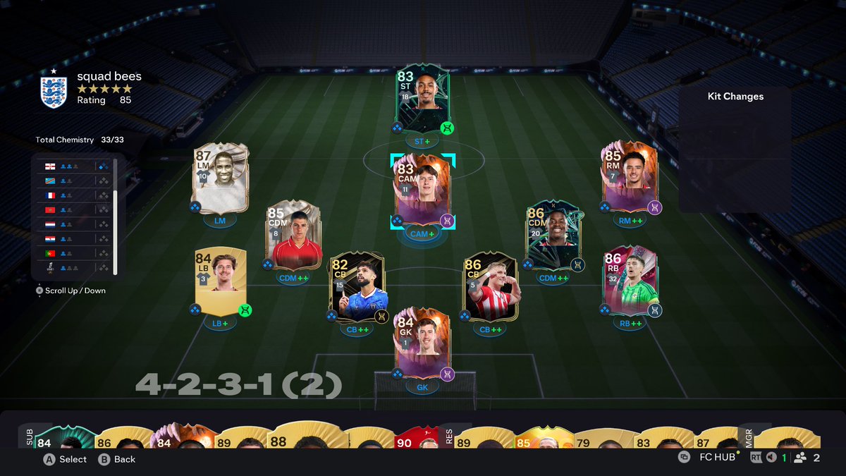 MarcFUTTrader's tweet image. Sorry but if you don’t sort squad numbers out your a psycho 🤣

Can’t have GKs wearing 8 

CBs with 9

And Strikers with 6 💀