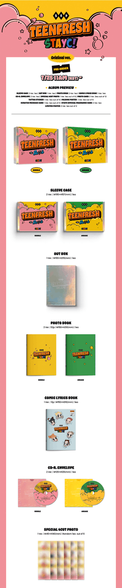 svt_gamer's tweet image. OPEN GO ‼️

STAYC BLACK FRIDAY SALE

The 3rd Mini Album [TEENFRESH]
Set : RM85
Random : RM43ea

The 1st Album [Metamorphic]
Set : RM105
Random : RM53ea

#pasarstayc #pasarstaycmy #STAYC