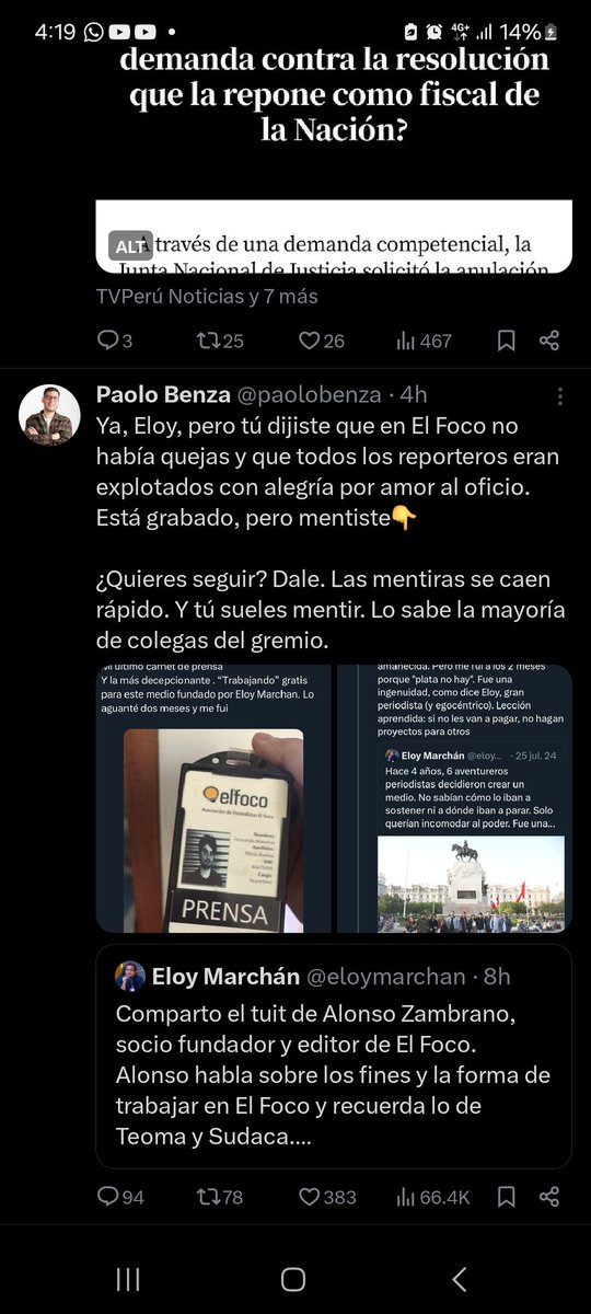 villasantes's tweet photo. @eloymarchan El túnel si existe, la traición de La República... https://t.co/7YmoLCPVCK