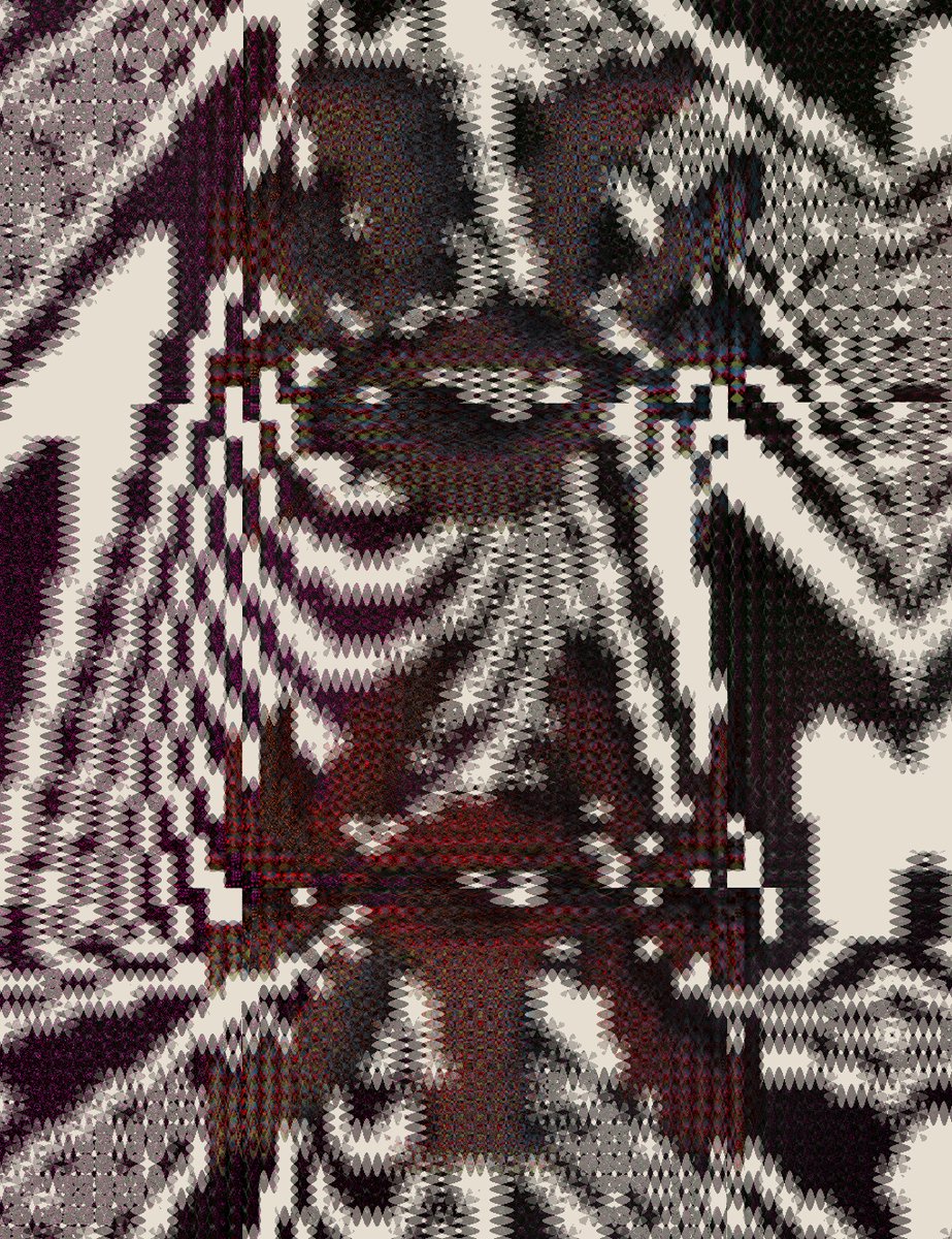 D_VISION7's tweet image. I find this adaptation of DMT for large displays immensely rewarding. 
Might spam the timeline for a few days.