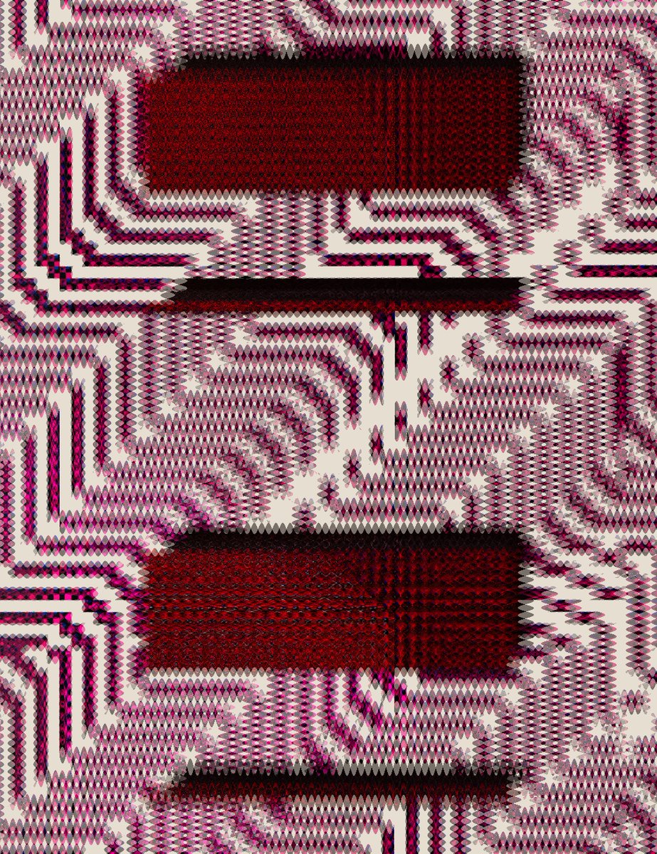 D_VISION7's tweet image. I find this adaptation of DMT for large displays immensely rewarding. 
Might spam the timeline for a few days.
