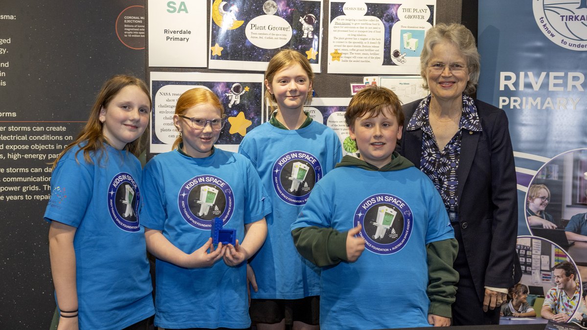 SASIC_Aus's tweet image. 🌠 Australia’s brightest young minds shoot for the stars! Students wowed at the Kids in Space National Showcase this week, igniting a passion for STEM through the @AndyThomasSpace program.

Read more ➡ bit.ly/47Sp05t 

#SpaceState #STEM #SpaceIndustry