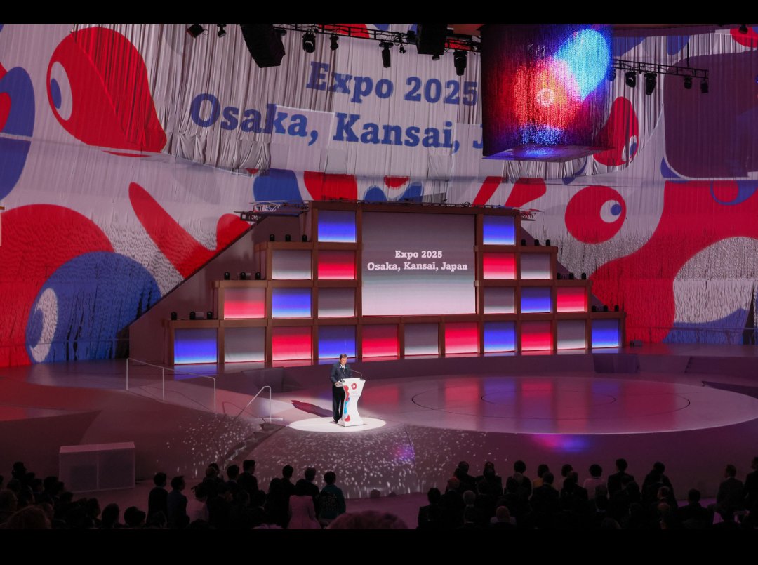 sudesh_aaa's tweet image. 大阪・関西万博が本気で話題になってきてる。
160カ国以上の参加、未来社会をテーマにしたパビリオン、
“ここから世界の明日が見える” ってレベルのスケール感。
2025年の日本で一番アツい場所は、間違いなく大阪だ。