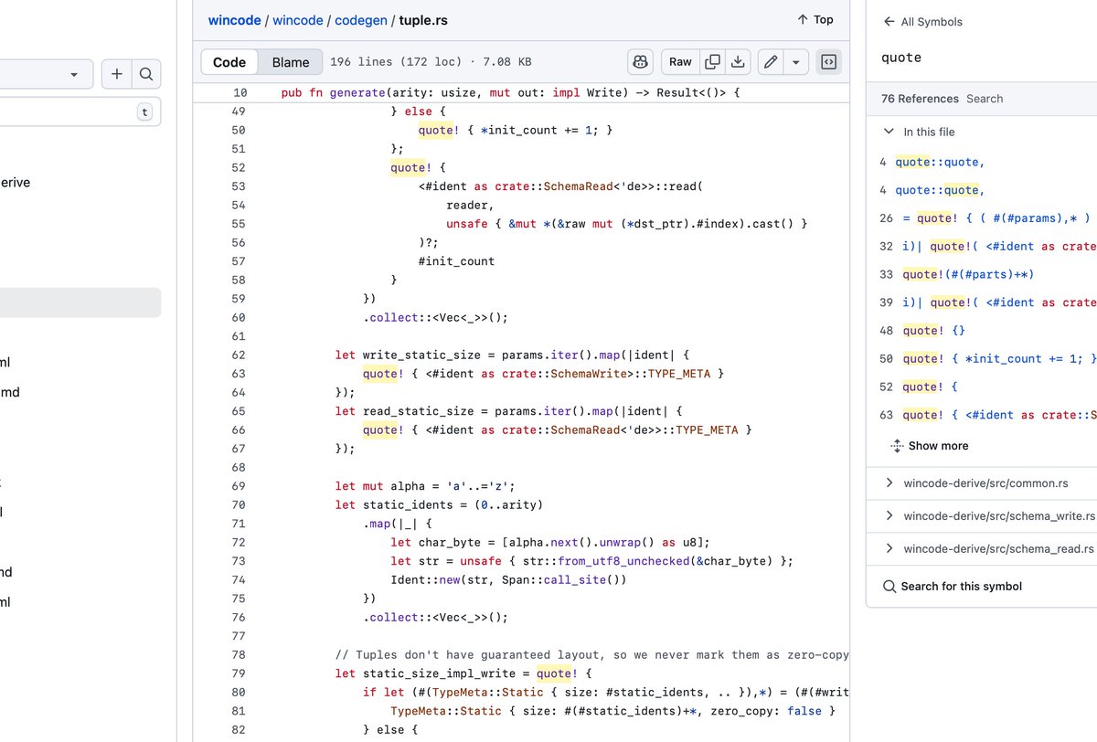 AnsariDva's tweet image. reading source code at morning  #wincode #rust