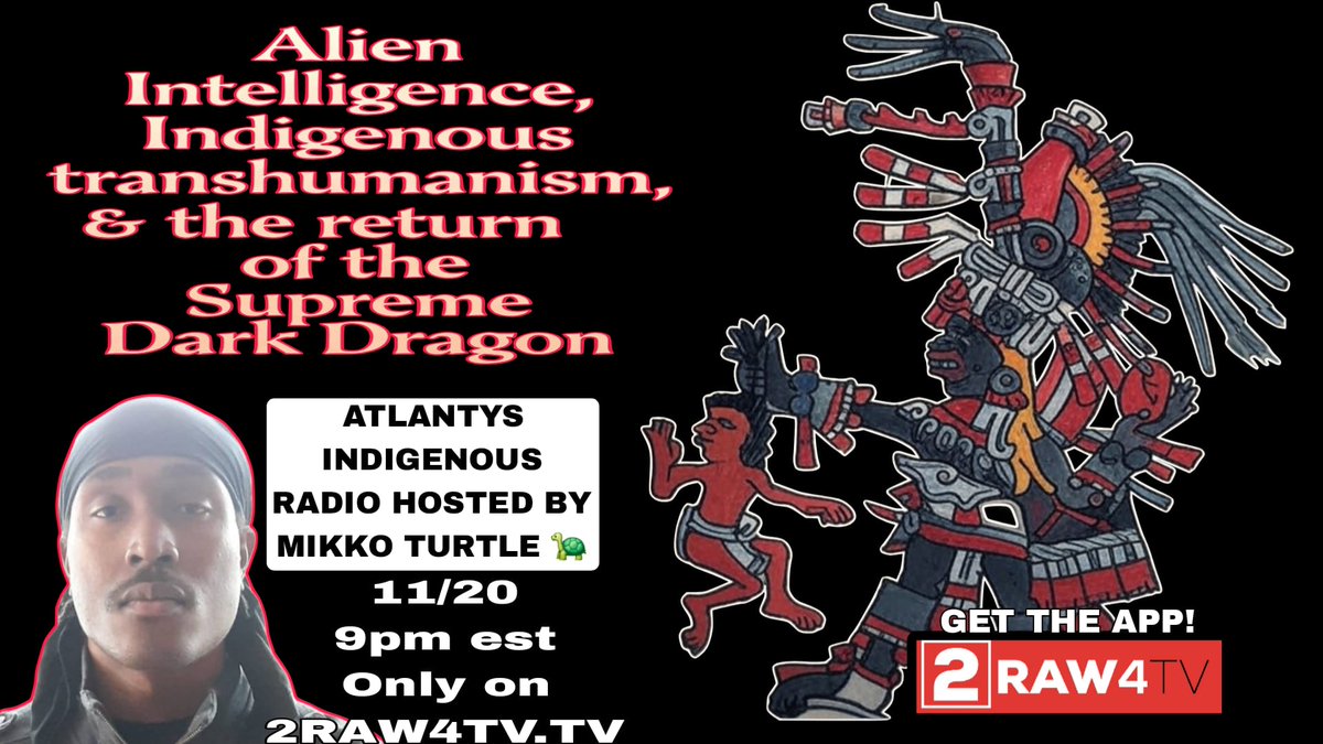 blemo77's tweet image. Alien Intelligence, Indigenous Transhumanism ...👽 - *|2raw4tv.tv/video/atlantys…|*