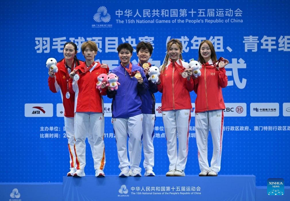 Les temps forts du double dames de badminton aux Jeux Nationaux #nationalgames