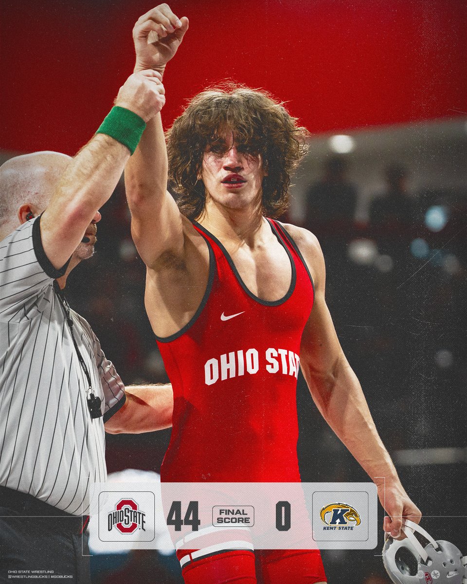 wrestlingbucks's tweet photo. 𝗛𝗼𝗺𝗲 𝗼𝗽𝗲𝗻𝗲𝗿 𝘀𝘄𝗲𝗲𝗽 🧹

#GoBucks https://t.co/fNUWC9CuS1