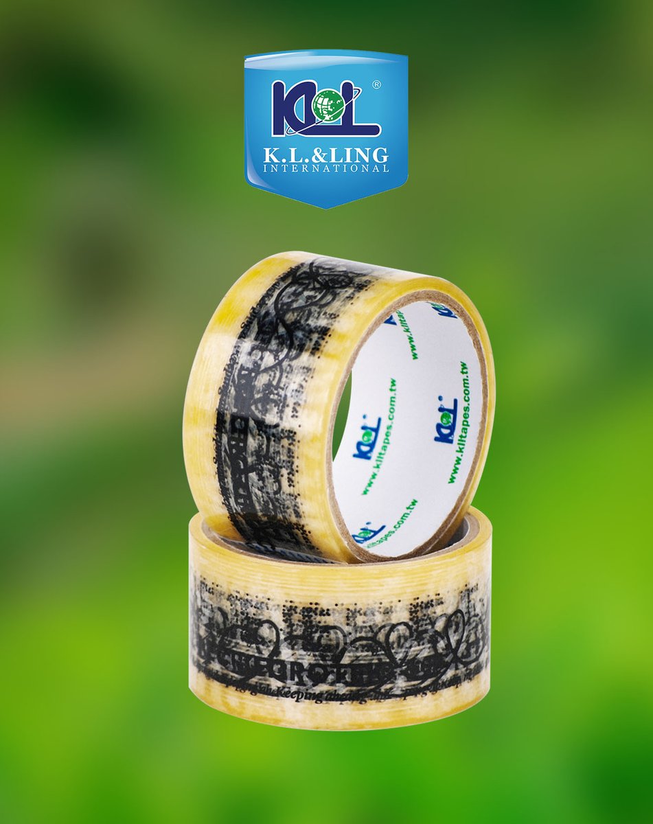klltapes's tweet photo. Printed compostable tape:100% Biodegradable film combined with environmentally-friendly emulsion adhesive. More convenient application compares to the traditional one, and hand tearable.
Contact Us:
Web: https://t.co/Exoad5rvi7
Tel:+886-7-2265221
E-mail: sales@klltapes.com.tw https://t.co/Aq4cbxoOc2