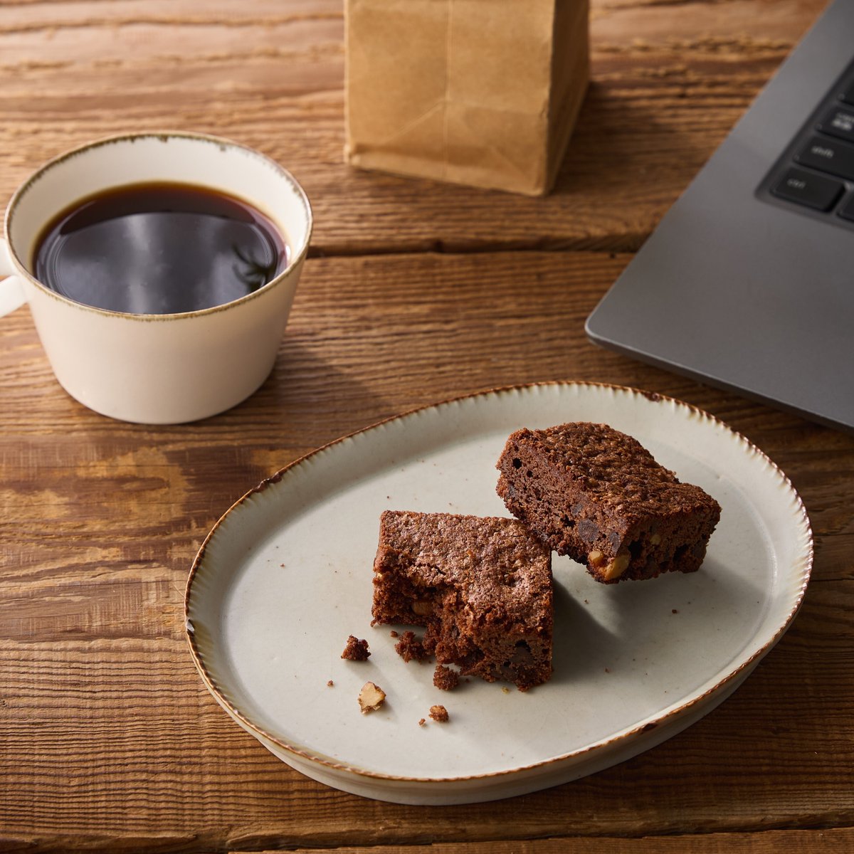 ポケットブラウニー」で幸せなひとやすみ☕ ベルギー産カカオ分66％の