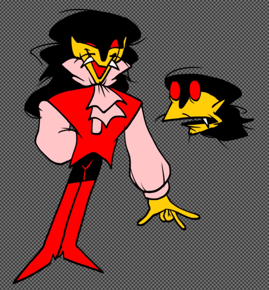 JObjects's tweet image. Happy birthday my friend here’s your vampire