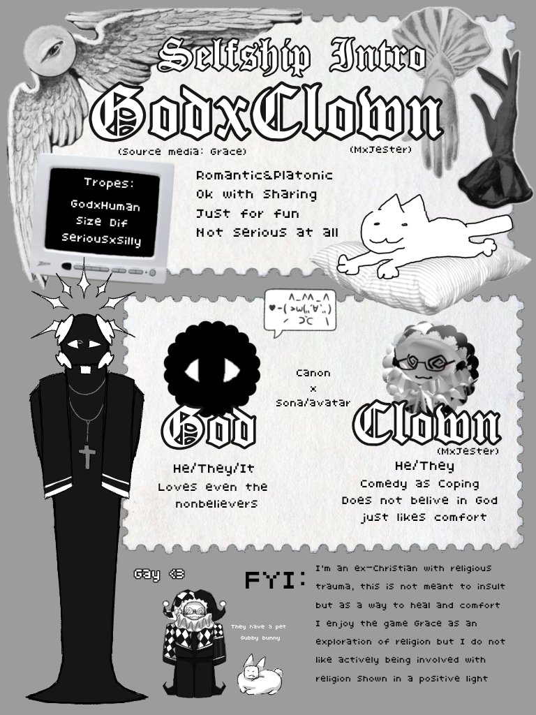 MxJester's tweet image. My very unique self ship! I&apos;ve never done this sort of thing before so idk what else to say-

#selfship #yumeship #graceroblox